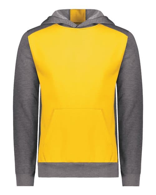 Youth Eco Revive™ Three-Season Triblend Fleece Hooded Sweatshirt