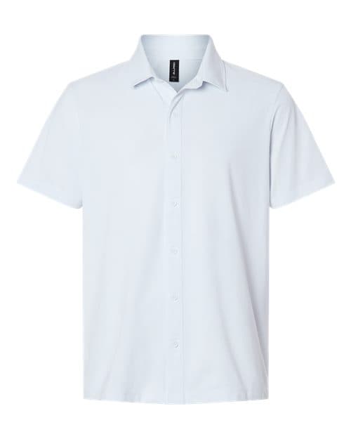 Men's Pro-Flex Sorona® Button Down Short Sleeve Shirt