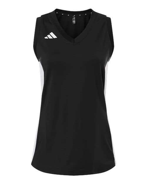 Women's Quickset V-Neck Sleeveless Jersey